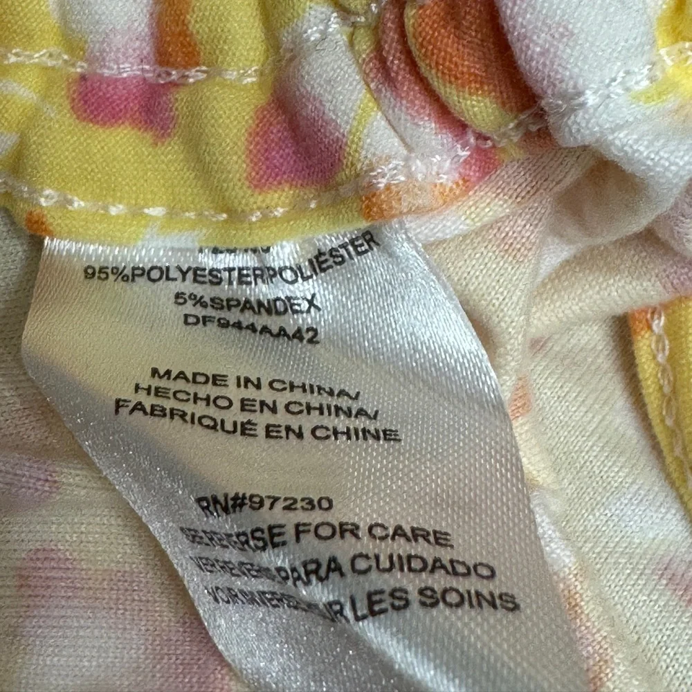 Almost‎ Famous Yellow Floral Midi Dress